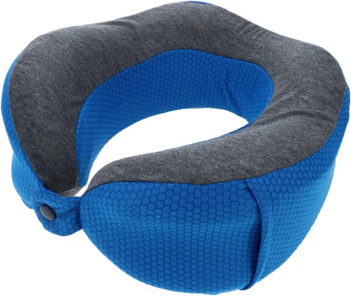 Miniatura 4 de BlackCanyon Outfitters YX006 Almohada de cuello de espuma viscoelástica contorneada Almohada de enfriamiento Avión Almohada de viaje Cuello Soporte