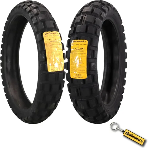 Continental TKC 80 Twinduro M+S Neumático de Motocicleta - Neumático de Motocicleta Duradero para Todoterreno y Carretera para Turismo de Aventura