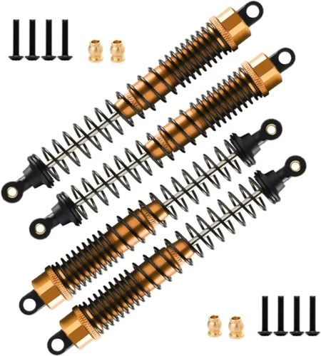 Miniatura 4 de Amortiguador de choque RC 5.118 in ajustable para coche RC 1/10 camión sobre orugas HPI HSP Losi Axial Tamiya Redcat pieza de actualización 4