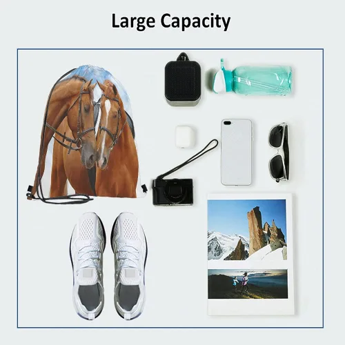 Miniatura 3 de Beabes Bolsas de béisbol con cordón, mochila deportiva para gimnasio, bolsa con cordón, Multi-A12., Mochilas de viaje