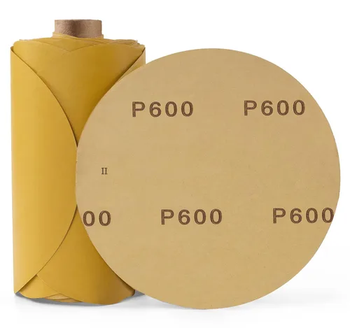 Miniatura 19 de 100 PIEZAS Discos de lija de 6 pulgadas PSA de grano 180 autoadhesivos de respaldo adhesivo para lijadora DA, papel de lija para acabado de madera