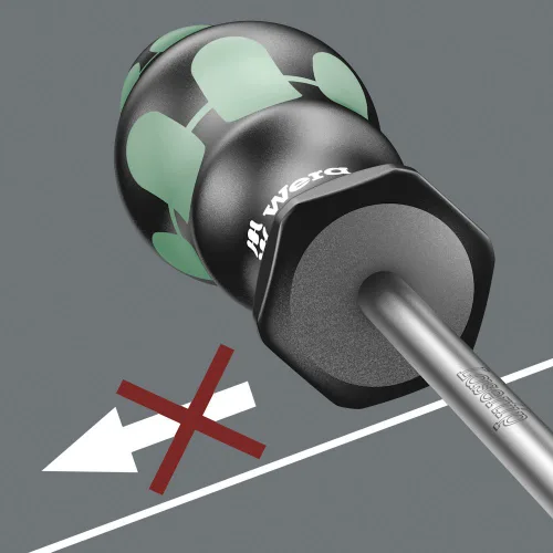 Miniatura 7 de Wera - 5117682001 Kraftform Plus 368 Square Socket #1 Destornillador profesional, 3-1/8" Longitud del eje