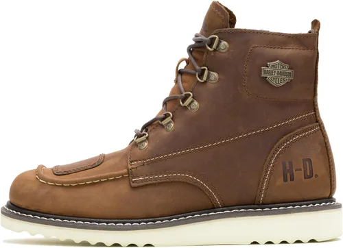 Miniatura 22 de Harley-Davidson Botas Hagerman de motociclista marrón de 5 pulgadas para hombre