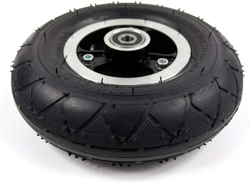 Miniatura 3 de 200x50 Scooter Rueda sólida o rueda de aire Rueda de scooter de 8 pulgadas con neumático sólido o neumático de aire con tubo Cubo de aleación 8