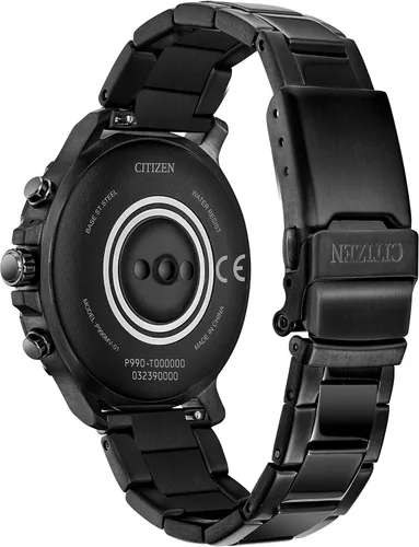 Miniatura 3 de Citizen CZ Smart reloj inteligente de acero inoxidable con pantalla táctil, con monitor de ritmo cardíaco, GPS, altavoz, Bluetooth y notificaciones