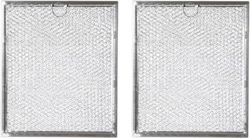 Nispira Filtro de repuesto para campana extractora de grasa para microondas compatible con GE General Electric Hotpoint WB6X486, 2 paquetes