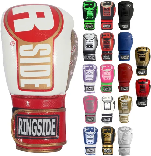 Miniatura 16 de Ringside Apex - Guantes de boxeo IMF-Tech con soporte seguro para la muñeca, guantes de boxeo sintéticos para hombres y mujeres