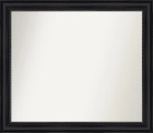 Miniatura 256 de Amanti Art Espejo personalizado, espejo de baño negro Astor, espejo de pared o espejo de tocador de baño sobre el fregadero (25 x 25 pulgadas)