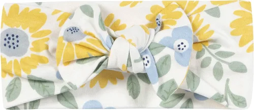 Miniatura 2 de Gerber Conjunto de mameluco y diadema de 2 piezas con cuello ancho para bebés y niñas