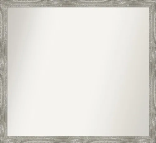 Miniatura 197 de Amanti Art Espejo personalizado, espejo de baño gris plomo a rayas, espejo de pared o espejo de tocador de baño sobre el fregadero