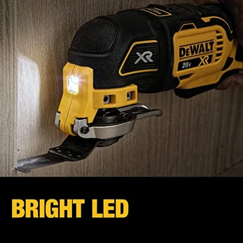 Miniatura 5 de DEWALT Multiherramienta oscilante Max XR de 20 V, velocidad variable, solo herramienta (DCS356B) y kit combinado de taladro inalámbrico DEWALT 20V