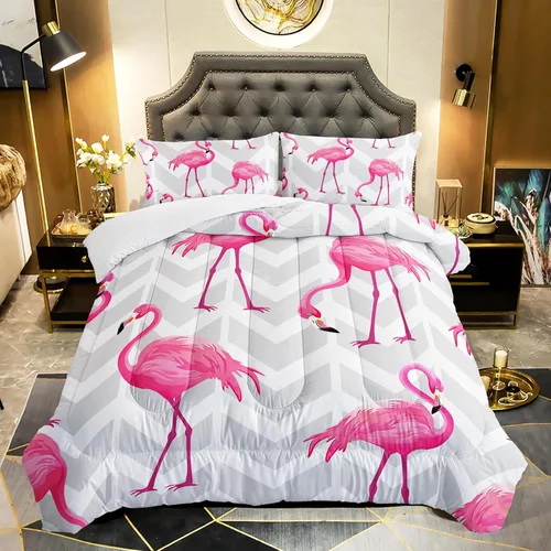 Miniatura 9 de Juego de edredón de mariposa tamaño individual para niñas, niños y adultos, juego de ropa de cama con patrón de flores de lavanda, juego de cama