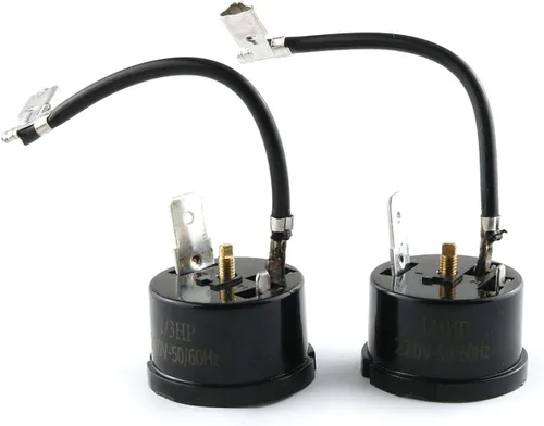 Miniatura 2 de E-outstanding Protector térmico de sobrecarga para compresor, 2 piezas, 1/3HP-250W, parte de repuesto de protección contra sobrecarga térmica