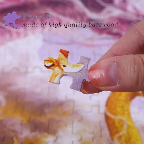 Miniatura 3 de Ingooood - Rompecabezas de 1000 piezas de la serie Fantasía - Antigua Bestia mítica_IG-1705 Juguetes de entretenimiento para adultos, regalo