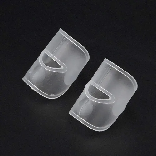 Corrector de uñas encarnadas, 2 piezas de herramienta de corrección de uñas encarnadas de silicona, correctora de uñas encarnadas, tiras correctoras