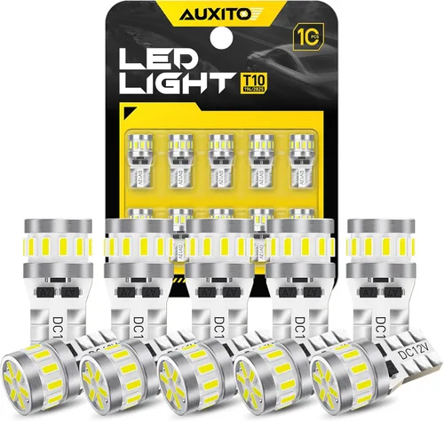 Miniatura 13 de AUXITO Bombilla LED 1157 blanca, superbrillante 2057 2357 7528 BAY15D, bombillas LED para respaldo, señal inversa, intermitente, estacionamiento