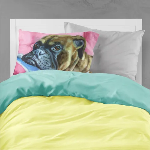 Miniatura 2 de Caroline's Treasures 7347PILLOWCASE - Funda de almohada decorativa de tela estilo boxer, ligera, súper suave, fácil de cuidar, funda de almohada