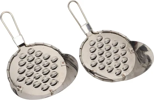 Miniatura 2 de 2 raspadores de gelatina multiusos, raspador de fideos fríos de metal, rallador de queso, conveniente herramienta de preparación de alimentos