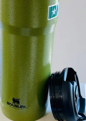 Miniatura 4 de Starbucks + Stanley Compromiso Militar Vaso de Acero Inoxidable Martillado de Doble Pared Con Asa