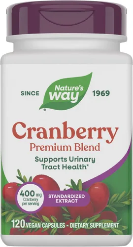 Miniatura 10 de Nature's Way Mezcla premium de arándano, apoyo para la salud del tracto urinario*, 400 mg por porción, 60 cápsulas