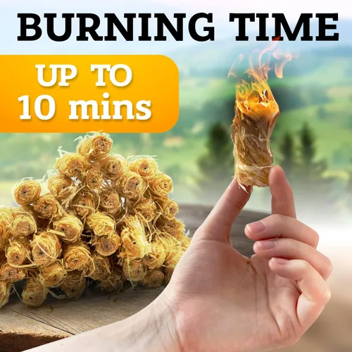Miniatura 8 de Arrancador de fuego – Arrancadores de fuego de pino natural para chimenea, fogatas, parrilla, estufa de leña y pellets, chimenea, hoguera, barbacoa