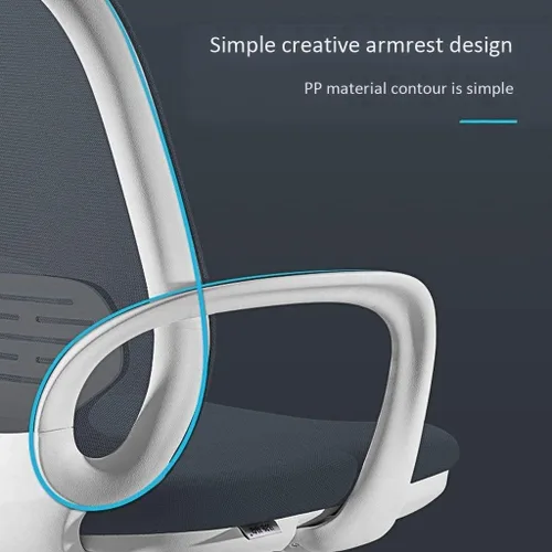 Miniatura 5 de Silla de oficina ergonómica cómoda multifuncional de tela completa de malla con diseño 2020 (D)