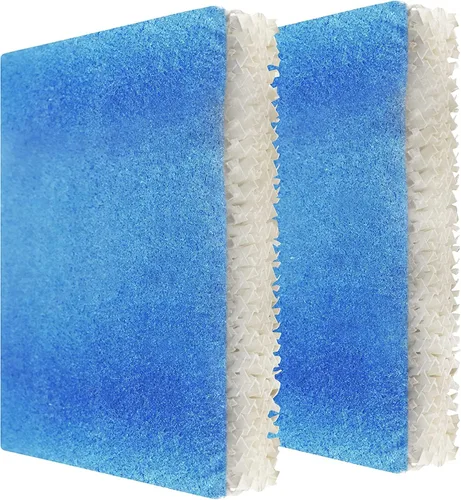 HQRP Paquete de 2 filtros de mecha T compatibles con Honeywell HFT600/HFT600PDQ de repuesto para humidificadores Honeywell HEV615 HEV620 HEV600, con