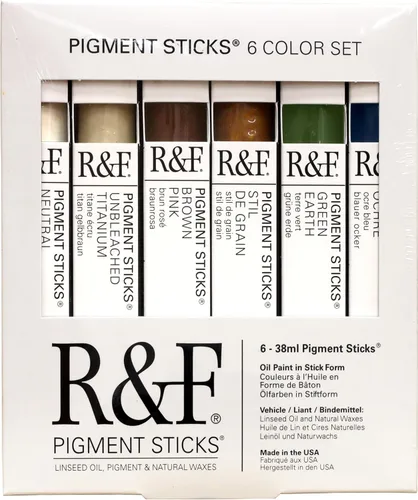 Miniatura 182 de R&F Handmade Paints - Barra de pigmento al óleo profesional, cadmio y limón, 6.4 fl oz Limón de cadmio