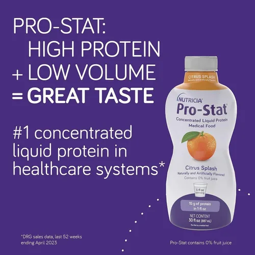 Miniatura 8 de Pro-Stat Proteína líquida concentrada de alimentos médicos dosis unitaria - Citrus Splash, 1 onza líquida (paquete de 24)