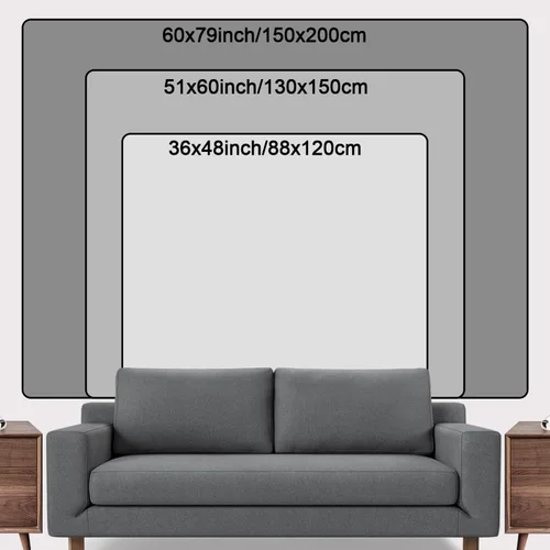 Miniatura 7 de Atrippy Tapiz de pared bohemio con mandala rosa para dormitorio, tapiz estético blanco y rosa, decoración de habitación para adolescentes y niñas