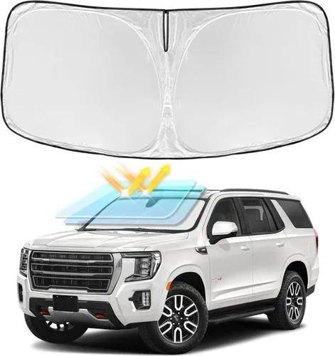 Miniatura 76 de para Dodge RAM 1500 2019-2024 2025 2026 Parasol Parasol para Parabrisas Cubierta - 4 Capas Parasol para Ventana Delantera para RAM1500 2Puertas
