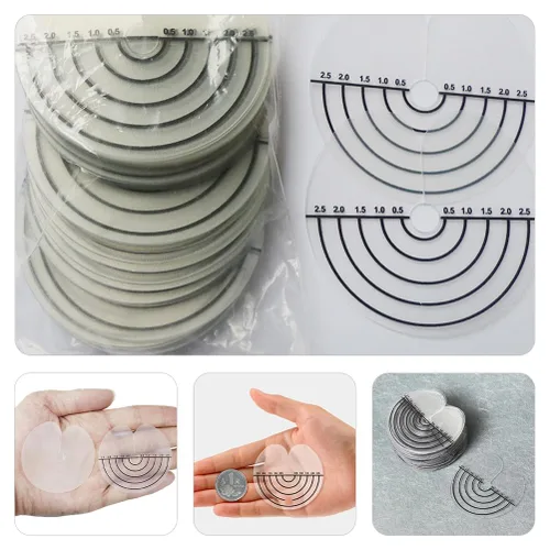 Miniatura 9 de Cabilock Protectores de protección térmica para extensiones de cabello, 50 unidades, almohadillas de extensión de cabello, protector de cuero