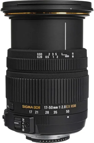 Miniatura 3 de Sigma 17-50mm f/2.8 EX DC OS HSM FLD Lente de zoom estándar con gran apertura para cámara DSLR digital Nikon