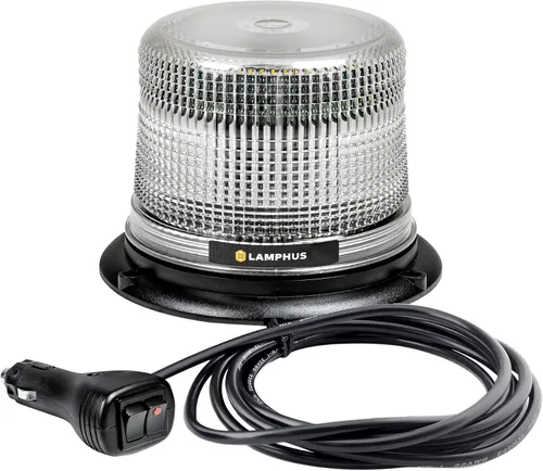 Miniatura 11 de LAMPHUS AURA 5.5" SAE Clase 1 LED de 12 W luz estroboscópica de emergencia Advertencia luz testigo para remolque construcción camiones Vehículos