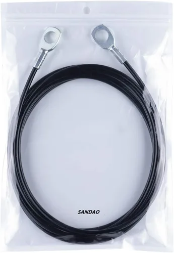 Miniatura 6 de Cable de Polea de Fitness, Accesorios de Reemplazo para Máquina de Cable, Accesorios de Polea de Cable para Gimnasio - Cuerda de Acero Resistente