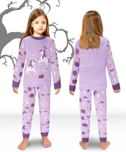 Miniatura 6 de Pijamas de Navidad para niños y niñas de 18 meses-12 años, ropa de dormir 100% algodón