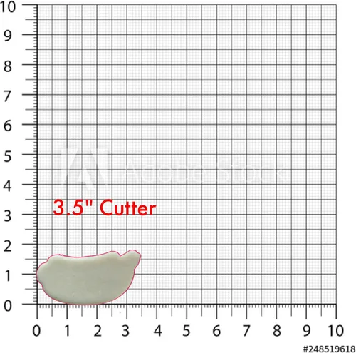 Miniatura 6 de Inc Hotdog (outline) Cookie Cutter - Dishwasher Safe (2")