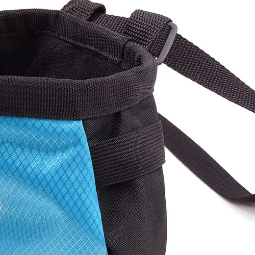 Miniatura 5 de Bolsas de tiza de escalada,Sin fugas Rock Climbing Strawstring Bag Drawstring Magnesia Sack,Equipo de equipo de escalada