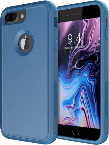 Miniatura 15 de Diverbox Funda [A prueba de golpes] [A prueba de caídas] [A prueba de polvo], Cubierta de protección resistente para teléfono para Apple iPhone 8