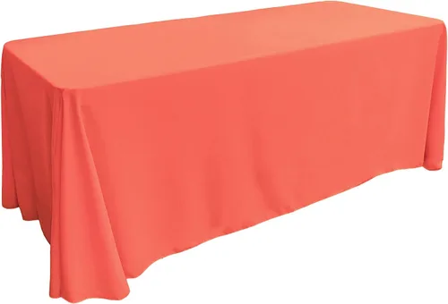 Miniatura 66 de LA Linen Mantel rectangular lavable de popelín de poliéster, resistente a las manchas y a las arrugas, cubierta de mesa 60x84, mantel de tela