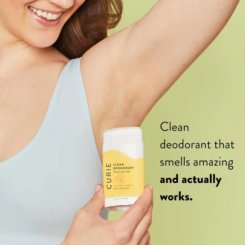 Miniatura 3 de Curie - Desodorante natural para hombres y mujeres, sin aluminio, sin parabenos, sin crueldad animal, neroli naranja