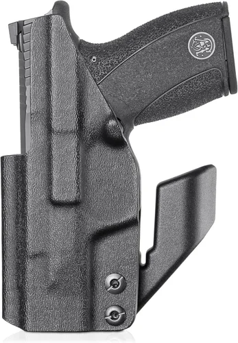 Miniatura 6 de Funda WARRIOLAND IWB de Kydex con corte óptico y garra, ajuste selecto para Glock 17/19/ 19X/ 43X/ 26/MOS, P365/P365X/ P365XL/ P320, Hellcat