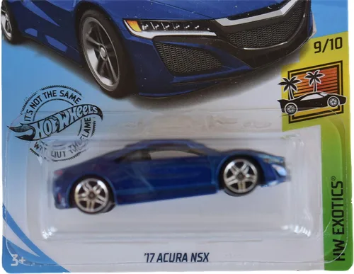 Miniatura 2 de Hot Wheels HW Exotics Series 9/10 '17 Acura NSX 199/250, azul