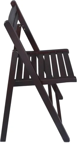 Miniatura 4 de Casual Home Juego de 2 sillas plegables de madera - Espresso