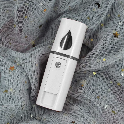 Miniatura 8 de Vaporizador Facial Portátil Nano Mini Atomizador Facial para Atomización de Extensiones de Pestañas con Espejo y Tanque de Agua Visual de 20ml