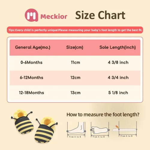 Miniatura 6 de Bonitos y seguros zapatos de Save Beautiful Cute de dibujos animados para bebé, unisex, forrados, de algodón antideslizante y suela suave