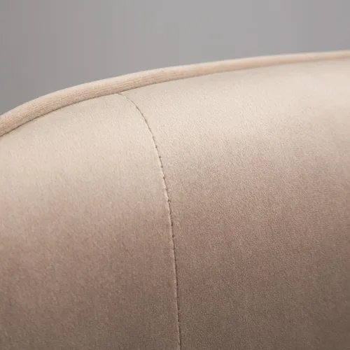 Miniatura 9 de Roundhill Furniture - Silla decorativa doarnin contemporánea de terciopelo sedoso con respaldo de botones, Tela, Chocolate