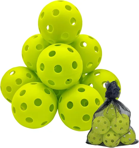 Miniatura 8 de Pelotas de béisbol de práctica de plástico de 9 pulgadas con bolsa de malla [antigrietas], pelotas de béisbol de entrenamiento suave, bateo