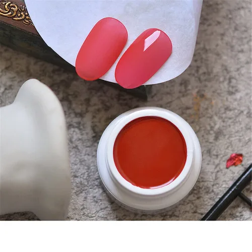 Miniatura 28 de Nail Art Gel - Esmalte de uñas en gel sólido con purpurina y barro altamente pigmentado (328)