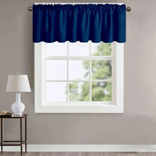 Miniatura 61 de Cortinas de cocina negras Ladity - 2 paneles de cortinas cortas opacas, 36 pulgadas, privacidad, niveles de café, cortinas de granja para ventana